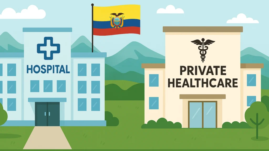 public private health ecuador